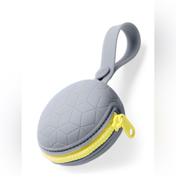 Skip*Hop Grab & Go Silicone Pacifier Holder - Gray - Picture 1 of 7